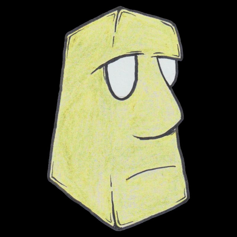 Moai Structure Yellow