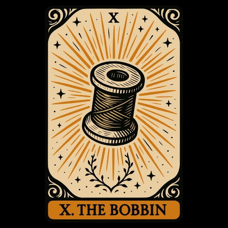 Spule des Schicksals Tarot nähen