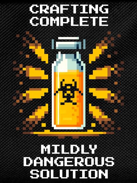 Crafting finished – tricky solution | Chemistry