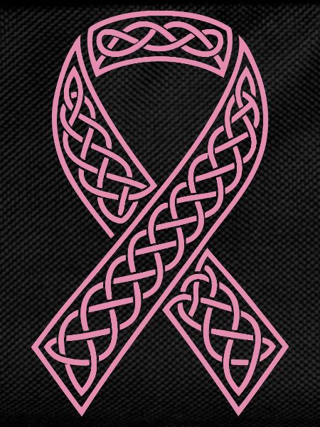 Pink Celtic Ribbon with Bow