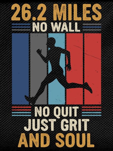 Marathon Runner 26.2 Miles
