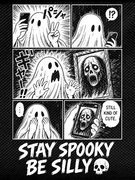 Stay Spooky Be Silly Ghost