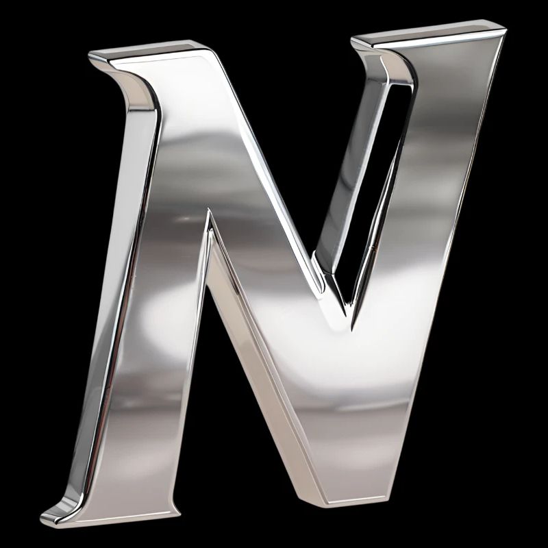 Chrome ,, N " Metallic