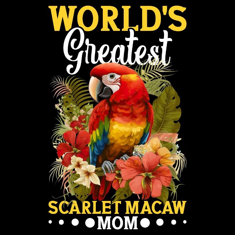 Die größte Scharlachara Mutter der Welt