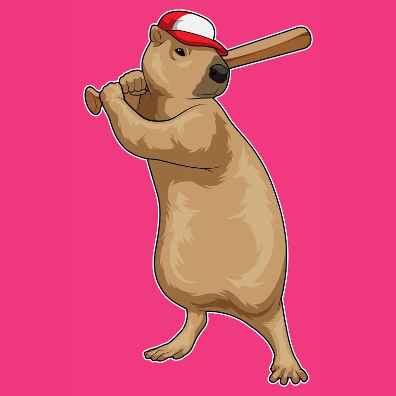 Batte de baseball Capybara