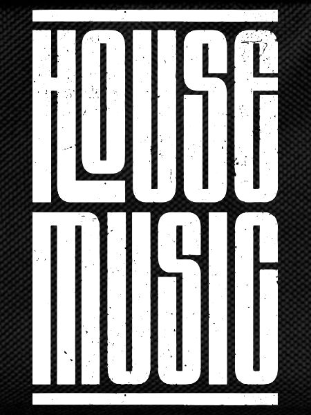 house music bold logo