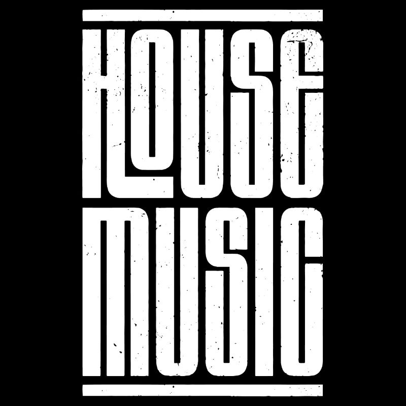 house music bold logo