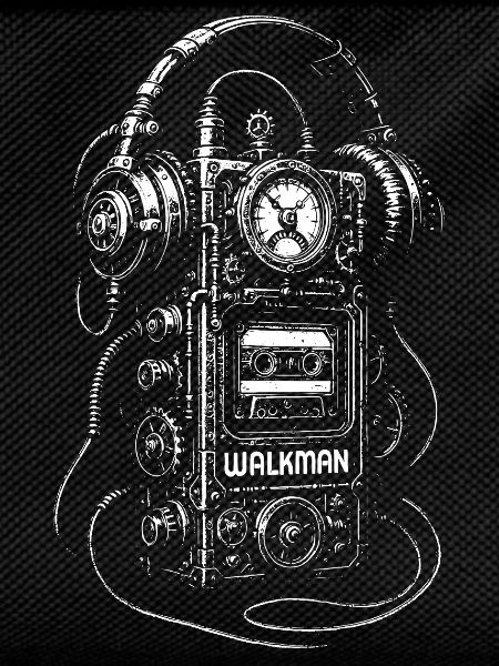 Retro steampunk Walkman
