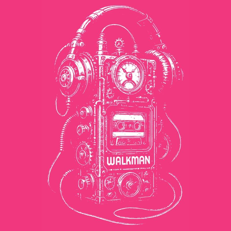 Walkman steampunk rétro