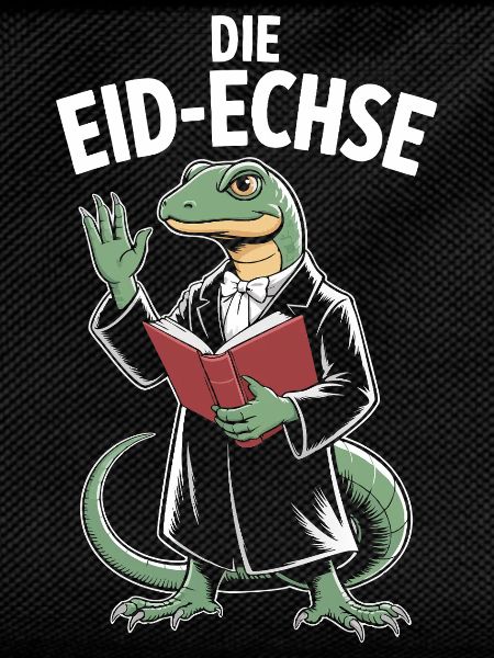 Oath Lizard Funny Justice Motif