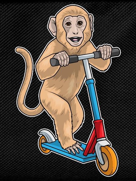 Affe Tretroller