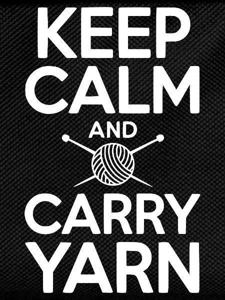 Keep Calm and Carry Yarn