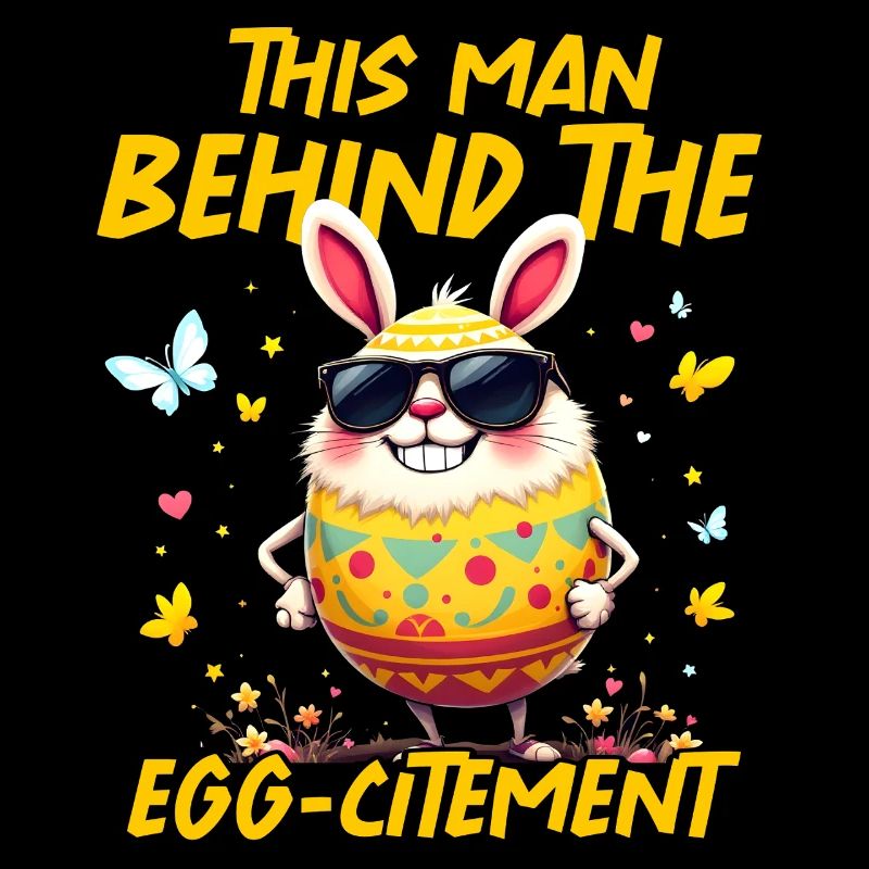 This man behind the egg-citement