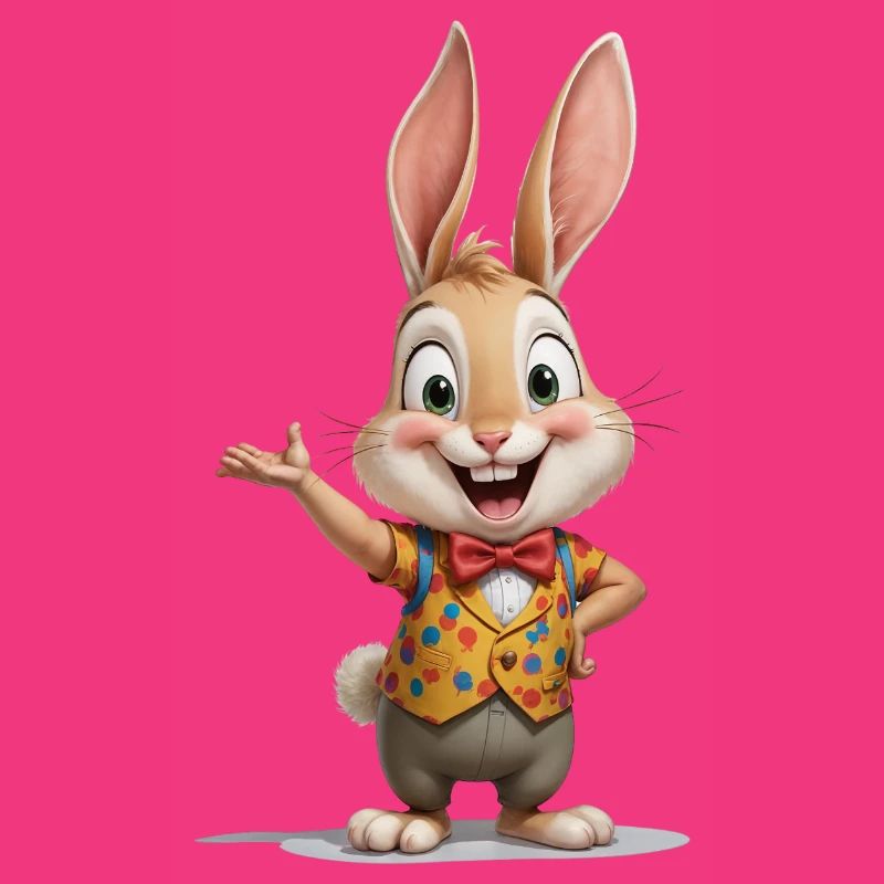 Happy rabbit