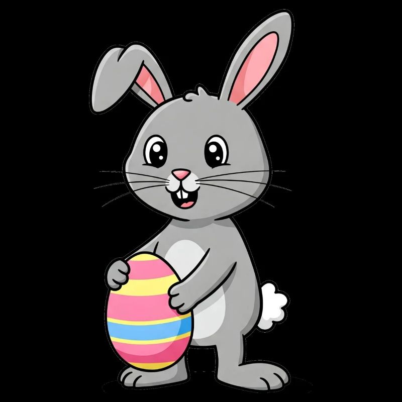 Animal Cartoon Easter Bunny