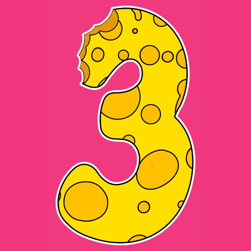 Number 3 - Three - Third