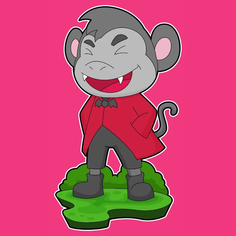 Singe Halloween Vampire