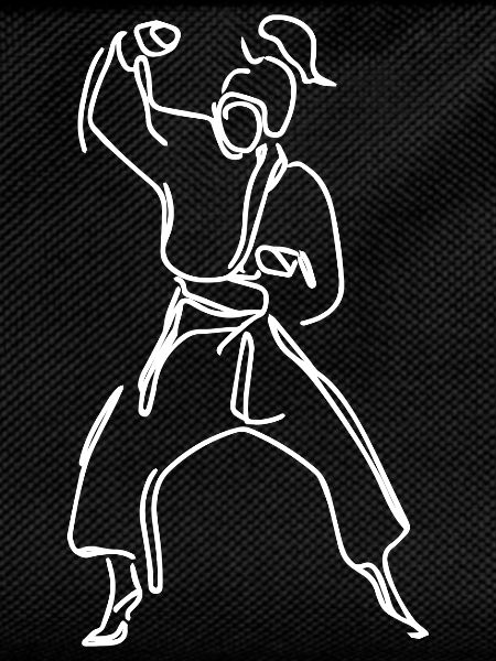 Female Karateka