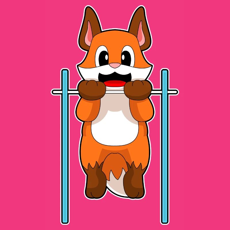 Fox Bodybuilder Pull-ups Bodybuilding