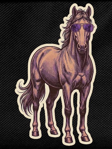 Pferd Sonnenbrille