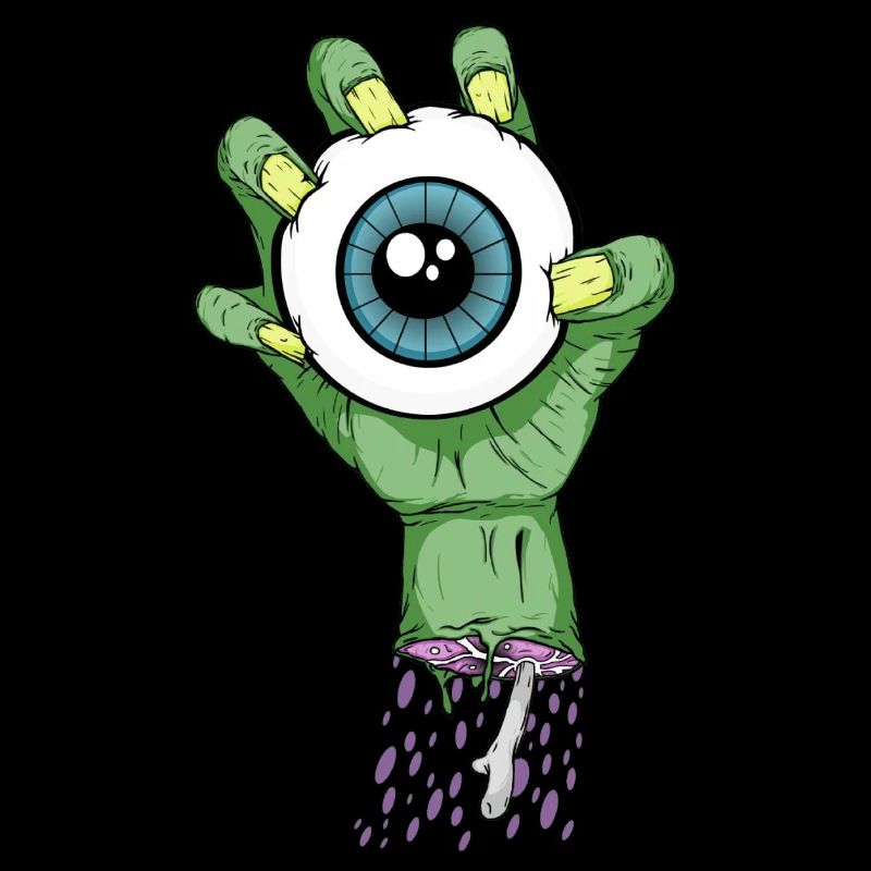 Oeil de zombie