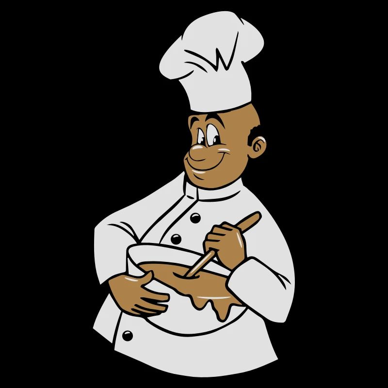 cuisinier chapeau de chef remuer