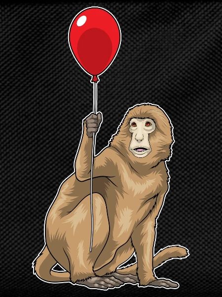 Affe Luftballon