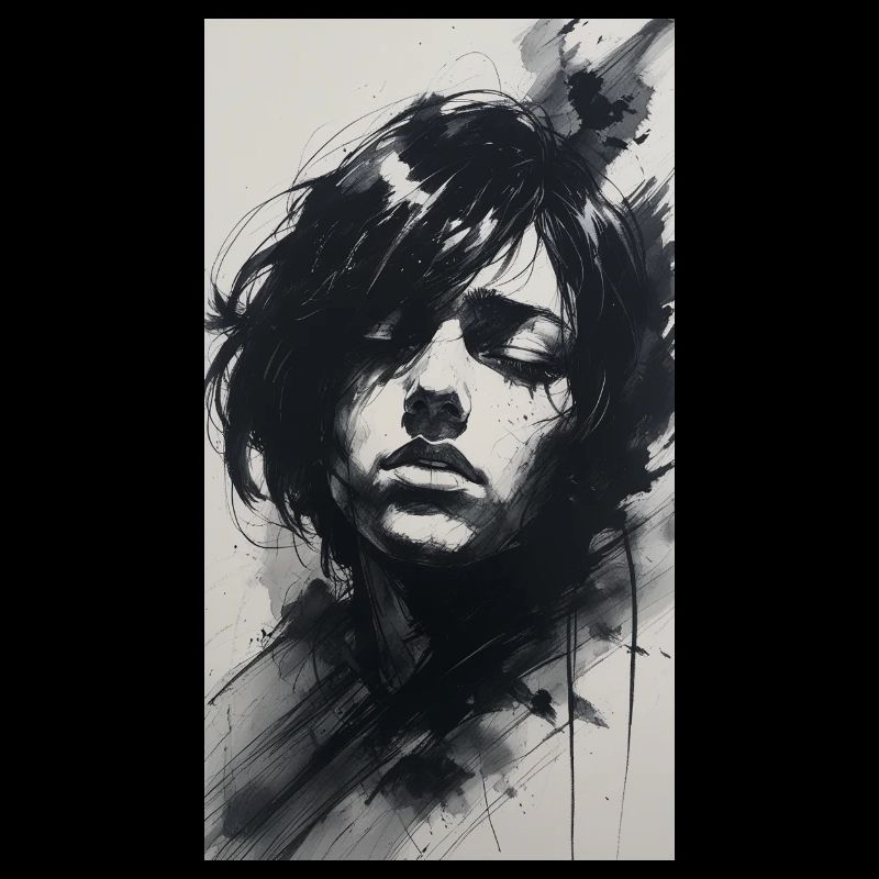 Haunting Ink & Coal Emotion