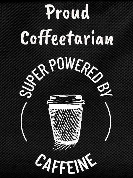 Proud Coffeetarian Circular Badge
