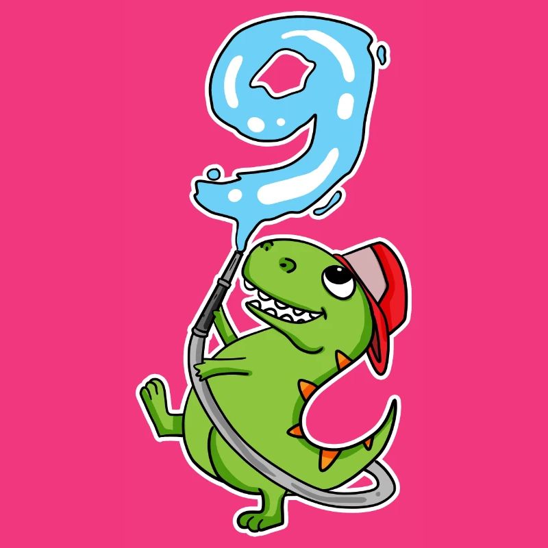 Dino Fire Fighter Number 9 ws