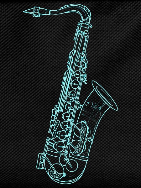 Saxophone Sketch