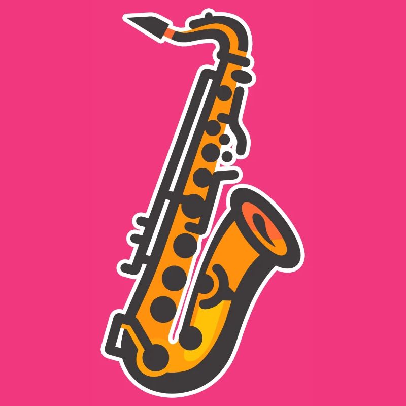 Graphisme pour saxophone