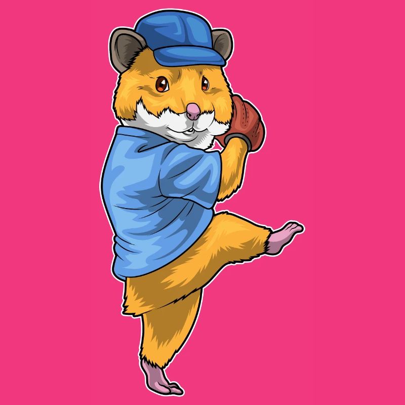 Hamster Baseball Gant de Baseball