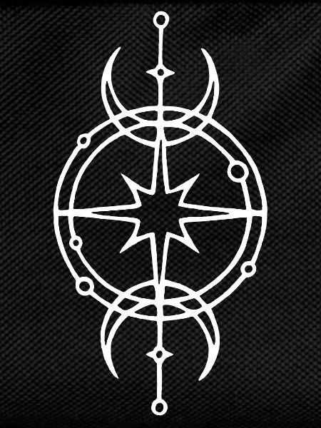 White symbol of protection