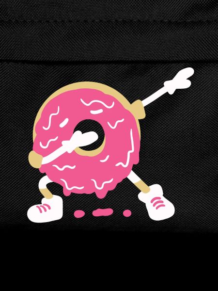 Lustiger Donut