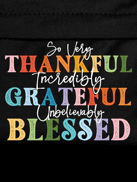 So Very Thankful Grateful Fall