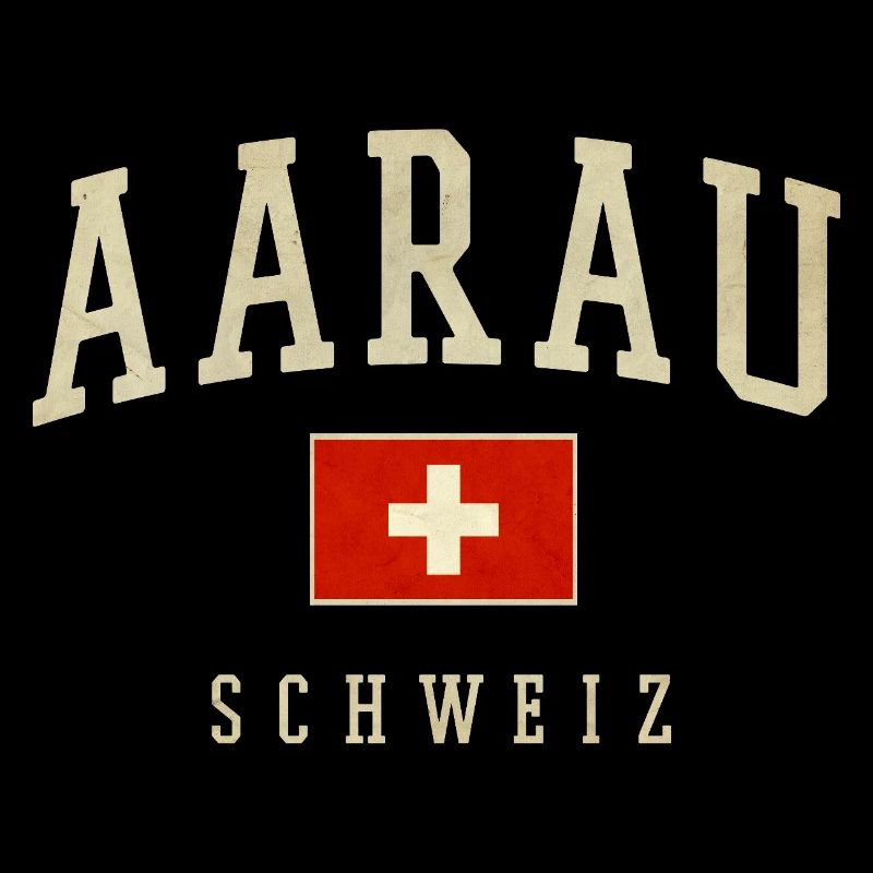 Aarau Switzerland Vintage Emblem