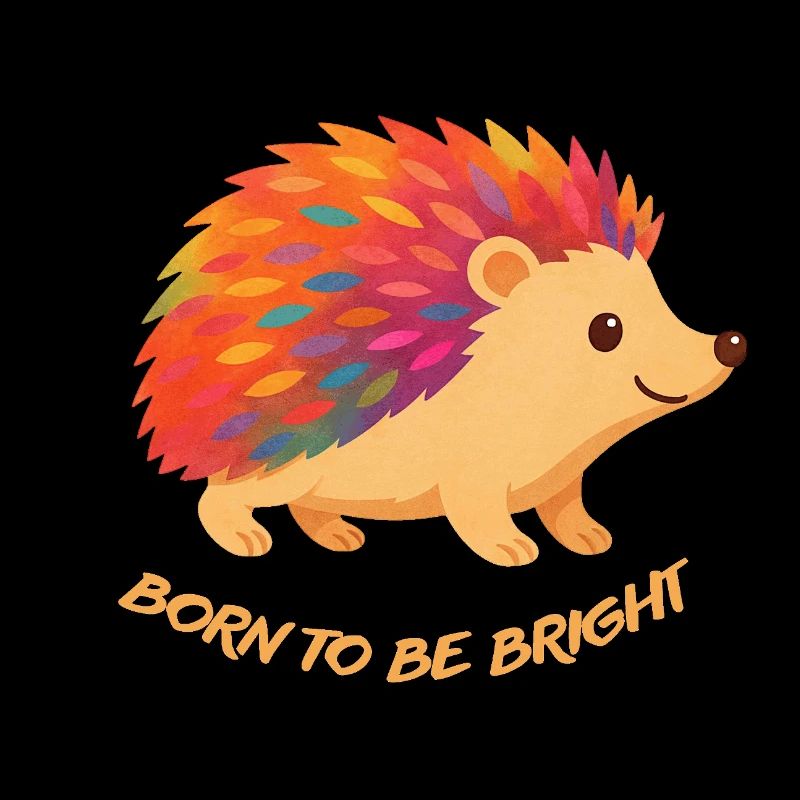 Bunter Igel