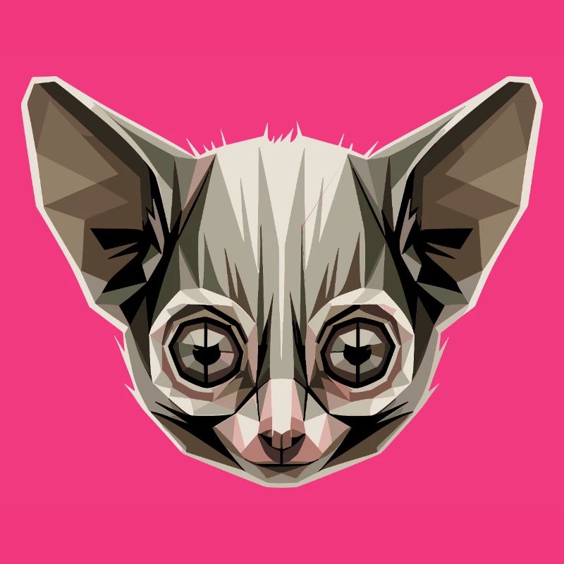 Galago Buisson Bébé Singe Galagos Singe Mignon Galago
