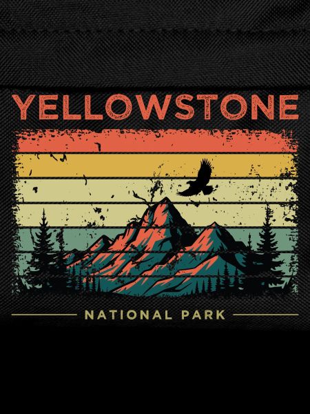 Yellowstone National Park Retro