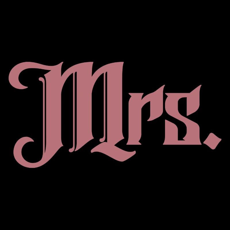 Mrs. Matching Paar Verlobung Hochzeit Flitterwochen