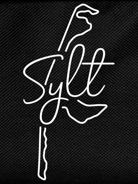 Sylt | Map line art minimalism