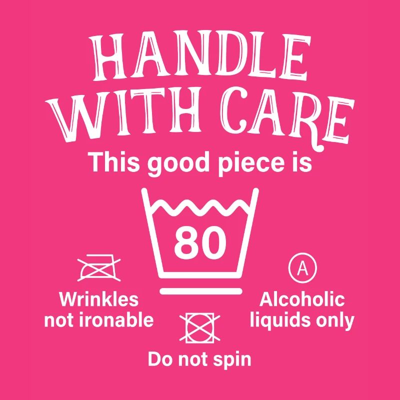 Handle With Care Eighty Gift 80th Birthday