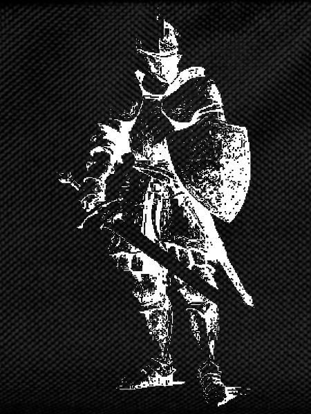 Iron Knight Silhouette