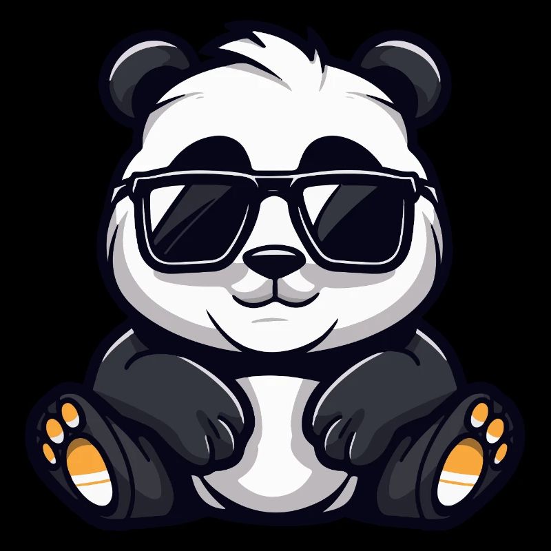 Panda Cool Animal