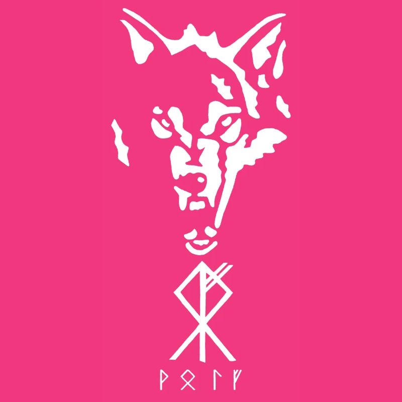Wikinger-Rune des Wolfes