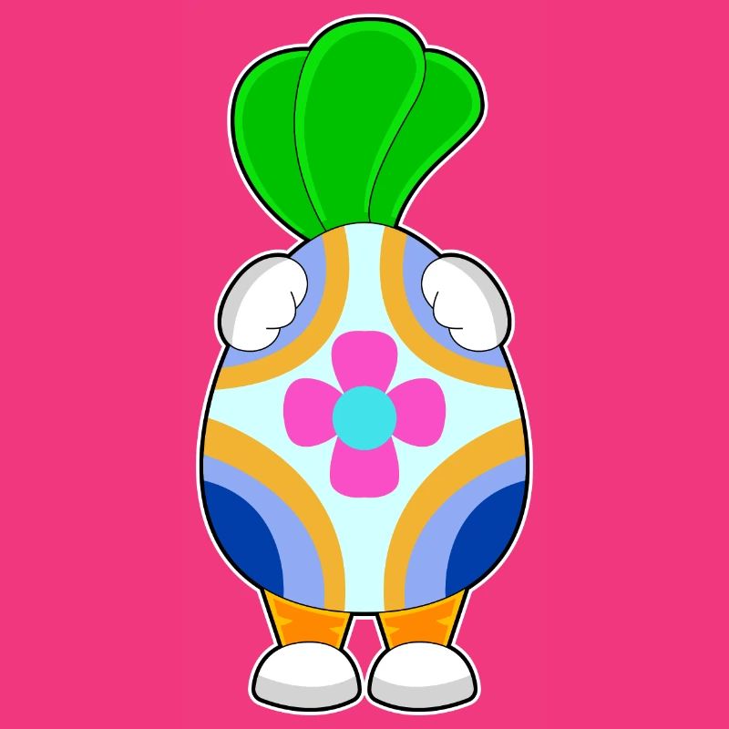 Carrot Easter Easter Egg