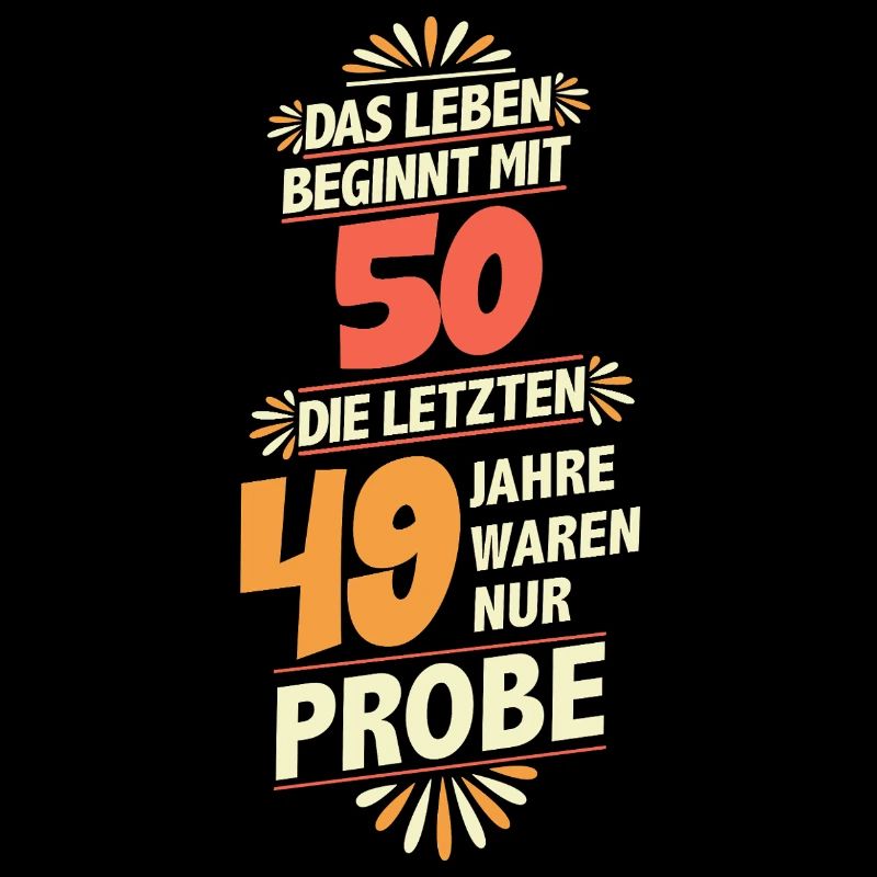 Geburtstag 50. Jubiläumsdesign Geburtstagsparty 