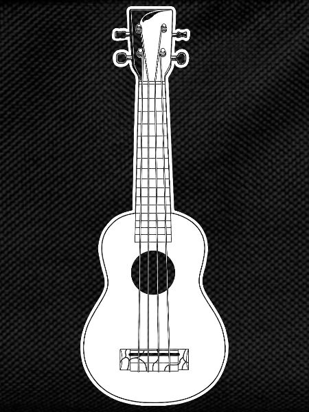 Ukulele Skizze