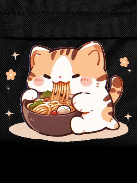 Cat Eating Spaghetti Meme